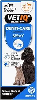 Denti-Care Spray For Cats 12+ Weeks & Dogs 8+ Weeks, Toothpaste Alternative to Help Reduce Oral Bacteria & Freshens Breath, 100 ml