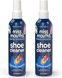 Miss Mouth'sMessy Steppers Shoe Cleaner Kit - Sneaker Cleaner from the makers of Miss Mouth's Messy Eater Stain Treater