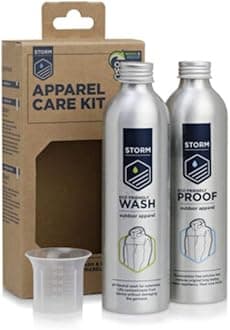 Storm Apparel Care Kit - Eco Friendly Wash & Proof Kit