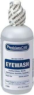 Pac Ianscare 7a Physical Eyewash Solution, 4oz Bottle Per Kit Repair Kit