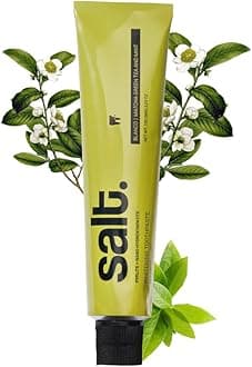 Salt. Oral Care Blanco Whitening Toothpaste | Natural Stain Removal & Enamel Strengthening | With Matcha Green Tea & Mint | Fights Plaque & Sensitivity | 100g