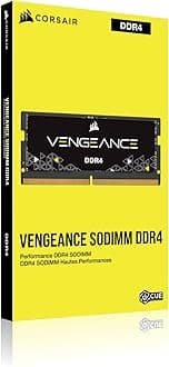 Corsair Vengeance SODIMM 16GB (2x8GB) DDR4 3000 (PC4-24000) C18 1.2V