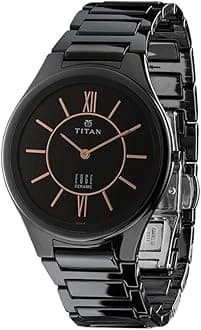 Edge Ceramic Analog Black Dial Men's Watch-1696NC01
