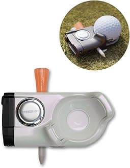 FREESHOT All-in-one Golf Accessory Tool That Includes Golf Ball Holder, tees, Divot Tool and Custom Ball Markers, Golf Gift for Golf Lovers (4 Colors)