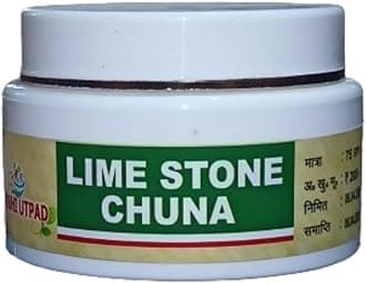 Eleven Zone Lime Stone Chuna for Eating - 75G