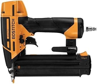 BOSTITCH Brad Nailer Kit, 18GA, Smart Point, Pneumatic (BTFP12233)