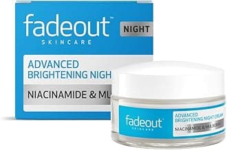 – Fade Out Advanced Even Skin Tone Night Cream - Brightening Cream With Niacinamide, Hyaluronic Acid, Lactic Acid, and Rosehip Seed Oil - 50ml