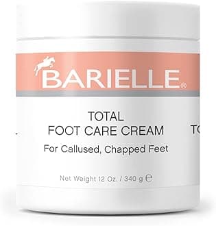 BARIELLE Total Foot Care Cream 12 oz. – Foot Cream for Dry, Cracked, Feet