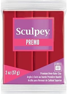 Sculpey Polyform Premo Polymer Clay (2 Ounces-Pomegranate)