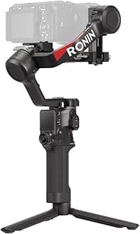RS 4, 3-Axis Gimbal Stabilizer for DSLR and Mirrorless Cameras Canon/Sony/Panasonic/Nikon/Fujifilm, 2nd-Gen Native Vertical Shooting, 2-Mode Switch Joystick, Teflon Axis Arms, Camera Gimbal