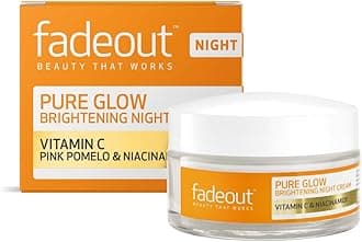 Pure Glow Brightening Night Cream with Vitamin C, Pink Pomelo and Niacinamide