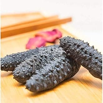 XLSEAFOOD Sun Dried Wild Caught Arctic Sea Cucumber 美国旭龙行 野生淡干海参 北极冰刺参岩刺参 一级品 试吃装（1大2小) (sample)
