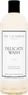 The Laundress Delicate Wash, Double Concentrated, Lady Scent, Detergent Delicate, Lingerie & Silk Detergent, Lingerie Wash, 16 Fl Oz