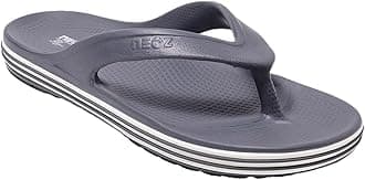 Neoz Extra Soft Men's Slippers with Cushion FootBed for Adult | Comfortable & Light Weight | Stylish & Anti-Skid | Waterproof & Regular Flip Flops for Gents/Boys