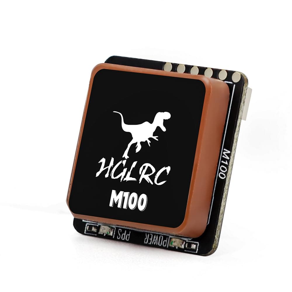 HGLRC M100-5883 Compass Module, Upgraded 10th Generation Chip Compatible with FPV Fixed-Wing UAV