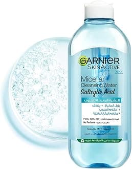 Skinactive Micellar Cleansing Water, For Acne Prone Skin, with Salicylic Acid, 400ml