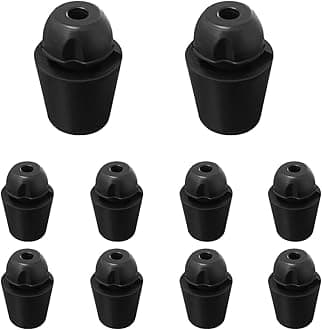 10 PCS Car Door Overslam Bumper Stopper, Rubber Auto Front Rear Door Shock Absorber Guard Cushion, 8219128010 Door Dampers Buffer Pad, Door Side Protection Car Accessories