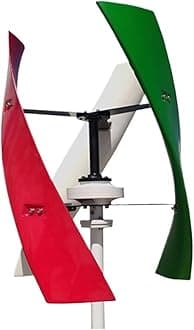 Wind Turbine Generator Kit, 10KW Vertical Wind Turbine nerator for Home 10000W 12V 24V 48V Low Noise Free Energry Windmill for Hybrid Solar Wind System(RAG,48V_10KW)