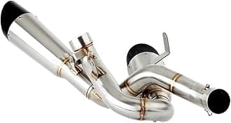 Motorbike Exhaust For Ducati Panigale V4 V4S 2018-2023 Escape Slip-on Muffler With Link Pipe Slip-on Exhaust Pipe