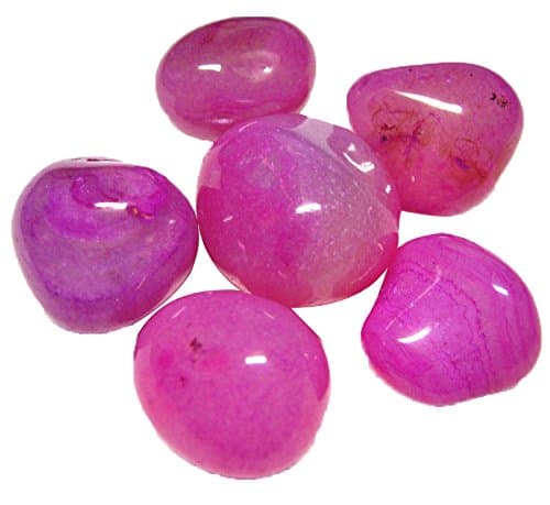 PAYAL PINK ONYX PEBBLES (5 lbs ,Random)