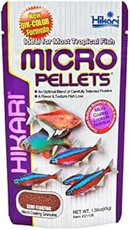 Tropical Micro Pellets Aquarium Fish Food For All Life Stages, 45g