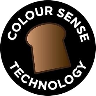 Russell Hobbs 2 Slice Attentiv Toaster with Colour Sense Technology; Adapts toasting time to bread type (Favourite settings memorised, Touch screen control, Lift & look, 1640W, Stainless Steel) 26210