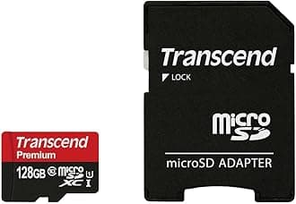 Transcend 400x Class 10 128GB microSDXC (With adapter)