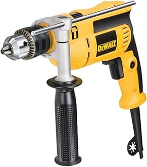 DEWALT DEWD024K DWD024KS 230 Volt Percussion Drill 13 mm with Kitbox, 701 W, Yellow/Black