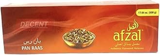 Afzal pan Raas Flavor, Pack of 10 boxes each box have 50gm by decentclub.