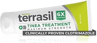 Tinea Versicolor Treatment Cream Max Strength, Antifungal Tinea Cream, Clinically Proven 1% Clotrimazole, Treats Most Ringworm & Fungal Infections, Soothing Relief of Itchy Dry Skin (1.7oz)