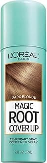 L'Oreal Paris Magic Root Cover Up Gray Concealer Spray Dark Blonde 2 oz.(Packaging May Vary)