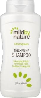 Hair Thickening Shampoo, with B-Complex, Biotin & Panthenol, pH Balanced & Cruelty-Free, For Thicker, Fuller, Healthier Looking Hair, No Sulfates, Citrus Squeeze, 16 fl oz (473 ml)