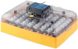 Ovation 56 EX Egg Incubator With Automatic Egg Turning and Humidity Control for Hatching 56 Chicken, Duck, Other Bird Eggs, Precision Digital Controls, Temperature Alarms