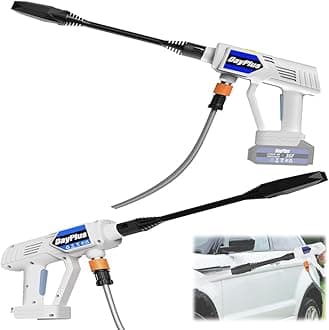 Cordless High-pressure Washer 21V Portable Power Washer, Cordless Power Washer Multifunction Nozzle for Car Cleaning, Only Fuselage