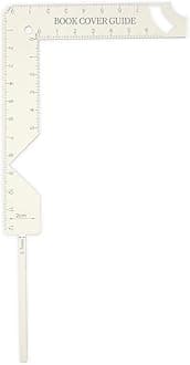 5-in-1 Book Cover Guide, Metal Bookbinding Tools DIY Book Binding Materials for Creating Book Album Scrapbook Cover