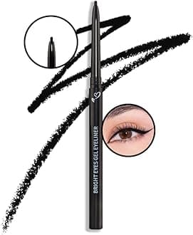 Kaely 1.5mm Skinny Gel Eyeliner,01-Black