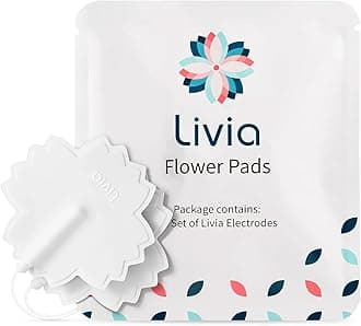 Flower Pads | Electrodes Menstrual Pain Relief Device | Compact, Lightweight, Discreet | Skin-Friendly & Easy to Apply | 1 Set of Electrodes