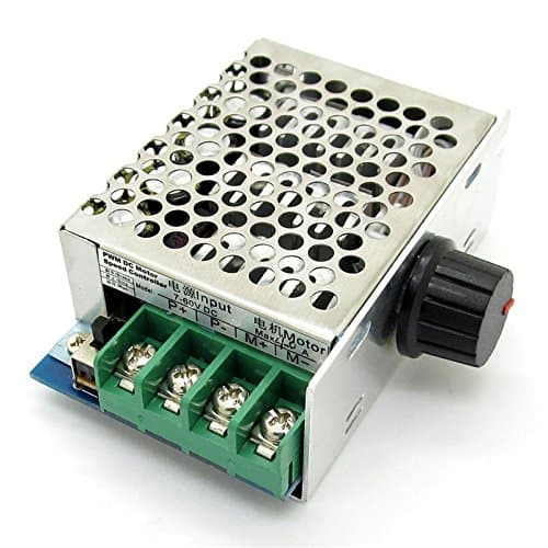 DC 7-60V 40A PWM Pulse Width Motor Speed Control With Brake / Stop / Run