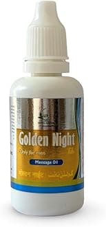 Golden Night Tila - 15ml | Natural Massage Oil for Men | Supports Strength, Comfort & Vitality