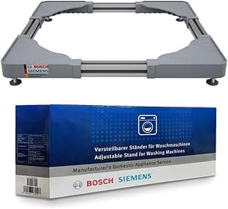 Bosch Siemens Original Adjustable Pedestal for all Front Load Washing Machine (Washing Machine stand)