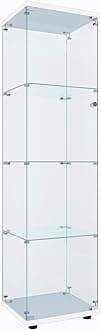 White Glass Display Cabinet