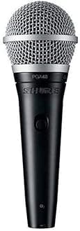 Shure PG48-QTR Cardioid Dynamic Microphone