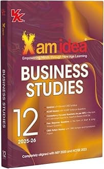 Xam idea Class 12 Business Studies (2025–26) | Latest CBSE Edition | Completely Aligned with NEP 2020 & NCFSE 2023 | Empowering Minds through New Age Learning Paperback – 29 July 2023