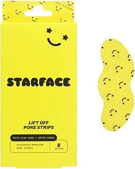 Starface Lift Off Pore Strips, Blackhead Remover, Deep Cleansing Nose Strip, Patches for Pores (8 count)
