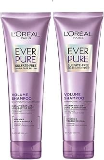 Hair Care EverPure Sulfate Free Volume Shampoo for Color-Treated Hair, Lightweight for Fine Hair, Paraben Free & Vegan, 8.5 fl. oz, (Pack of 2)