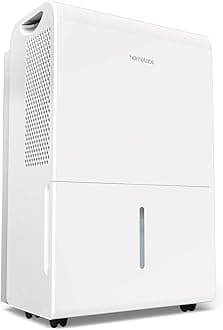 hOmeLabs 3000 Sq. ft. Energy Star Dehumidifier - Ideal for Medium to Large Rooms, Bedrooms and Home Basements - Powerful Moisture Removal and Humidity Control - 35 Pint (Previously 50 Pint)