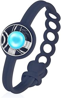 TOTWOO Single Long Distance Touch Bracelets for Couples, Smart Light & Vibration Love Jewelry, Long Distance Valentines Day Gifts for Him Her Women Men, One-to-One Bluetooth Pairing via App