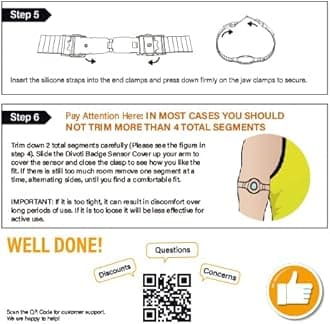 Divoti Sensor Cover Armband for Dexcom G7 | Adjustable, Trim-to-Fit CGM Holder | Adhesive-Free, Hypoallergenic Silicone | Secure, Comfortable Fit for Active Daily Wear & All Arm Sizes - Baby Pink