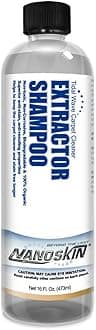 Nanoskin EXTRACTOR SHAMPOO Low Foaming Carpet Cleaner 16 Oz. - Machine Use Upholstery Cleaner, Stain Remover & Odor Eliminator on Rug Car Upholstery Carpets | For Automotive, Home, Office & More