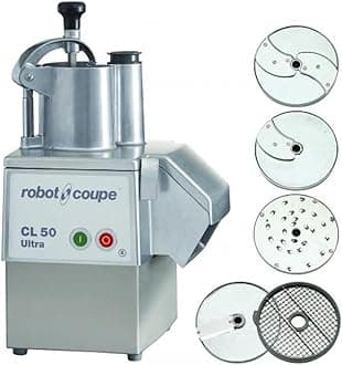 Robot Coupe CL50 Ultra Pizza Food Processor, Includes Food Processor and Disc Kit